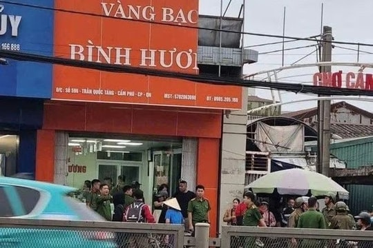 Đối tượng cướp tiệm vàng tại Quảng Ninh đầu thú