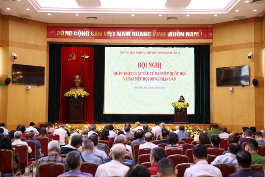 Hoàn Kiếm: Chuẩn bị chu đáo cho bầu cử đại biểu Quốc hội và HĐND các cấp