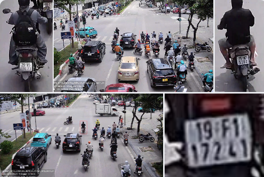 10 ngày đầu tháng 10/2025, camera phát hiện 41 trường hợp vi phạm giao thông