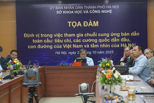 Hà Nội kết nối trí tuệ, định hình tương lai ngành công nghiệp bán dẫn