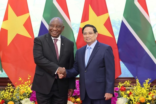 Nâng cấp quan hệ Việt Nam - Nam Phi lên Đối tác Chiến lược ngay trong năm 2025