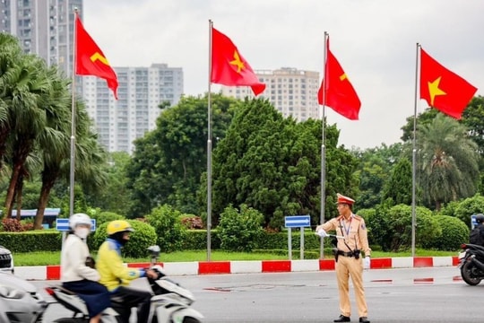 Hà Nội: Phân luồng giao thông phục vụ Lễ mở ký Công ước Hà Nội