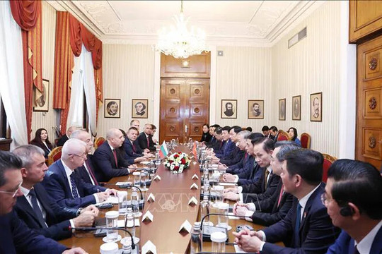 Tổng Bí thư Tô Lâm và Tổng thống Bulgaria hội đàm