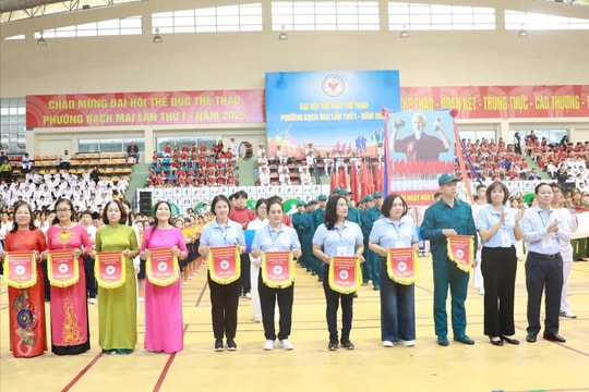 Phường Bạch Mai khai mạc Đại hội thể dục thể thao lần thứ I – năm 2025