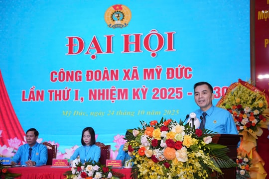Công đoàn xã Mỹ Đức chú trọng việc làm, nâng cao chất lượng đời sống người lao động