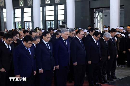 Tổ chức trọng thể Lễ tang nguyên Phó Chủ tịch Hội đồng Bộ trưởng Trần Phương
