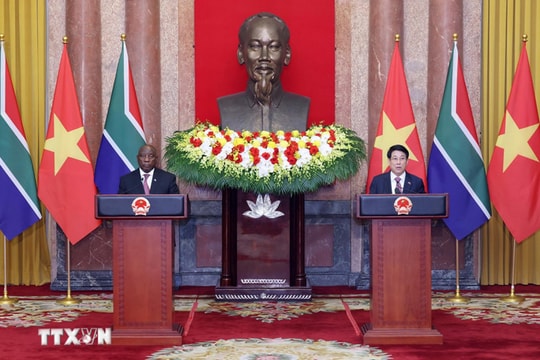 Tuyên bố chung Việt Nam-Nam Phi