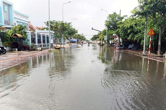 Cà Mau chủ động triển khai ứng phó ngập do mưa lớn, triều cường