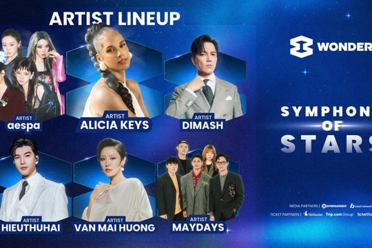 Alicia Keys, aespa, Dimash cùng dàn sao Việt “đổ bộ” 8Wonder Winter 2025
