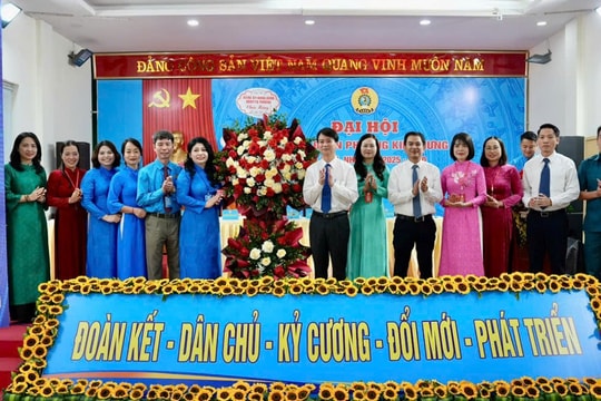 Đại hội Công đoàn phường Kiến Hưng lần thứ I