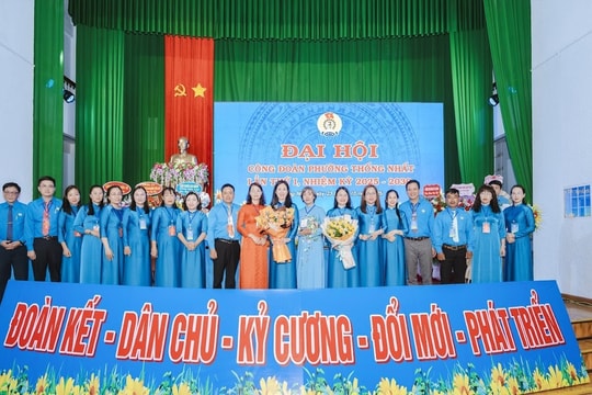 Công đoàn phường Thống Nhất (tỉnh Gia Lai) tổ chức Đại hội lần thứ I, nhiệm kỳ 2025-2030