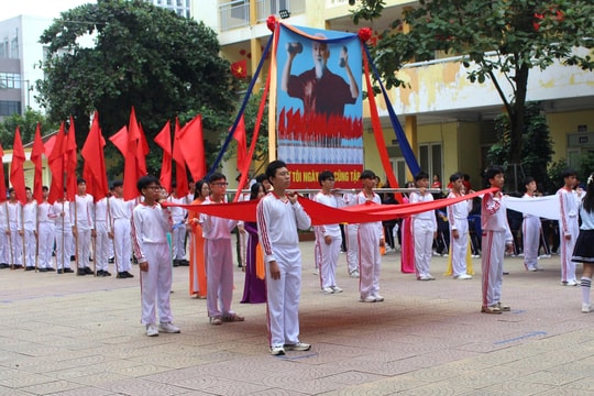 Sôi nổi các hoạt động Đại hội Thể dục thể thao phường Vĩnh Tuy lần thứ I