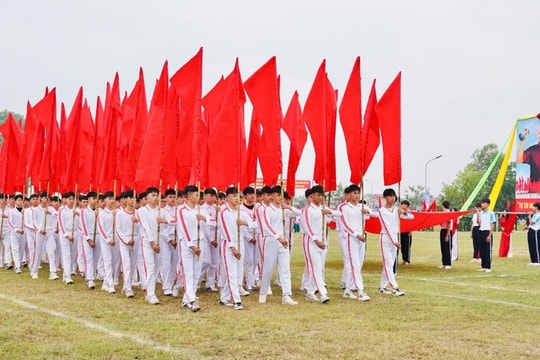 Đại hội thể dục - thể thao xã Yên Lãng tổ chức 8 nội dung thi đấu