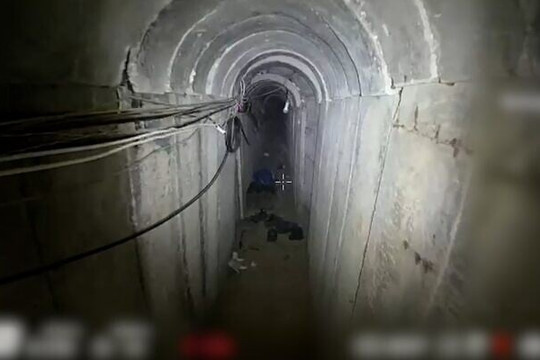 Phần lớn đường hầm của Hamas tại Gaza vẫn tồn tại