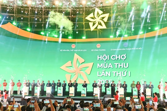 Khai mạc Hội chợ mùa Thu lần thứ nhất - 2025: Khởi nguồn sáng tạo, năng lực vượt trội và khát vọng bứt phá