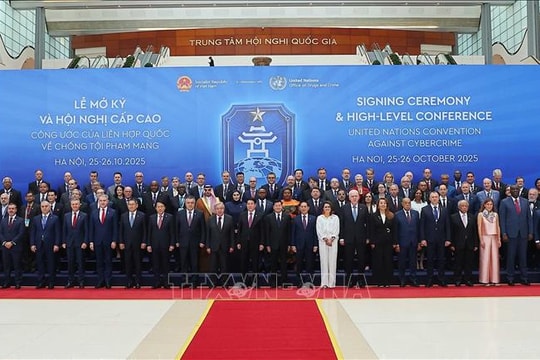 Khai mạc trọng thể Lễ mở ký Công ước của Liên hợp quốc về chống tội phạm mạng