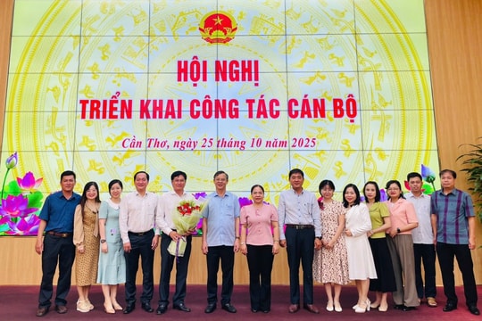Bổ nhiệm Chánh Văn phòng UBND TP Cần Thơ nhiệm kỳ mới
