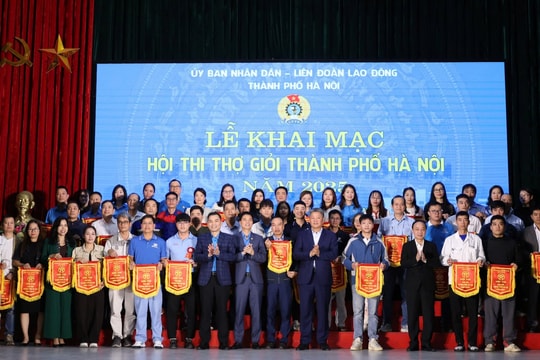 Khai mạc Hội thi thợ giỏi thành phố Hà Nội năm 2025