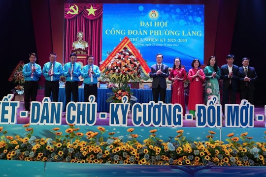 Công đoàn phường Láng Đột phá về chuyển đổi số, chăm lo đời sống người lao động