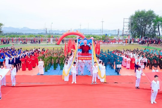 Xã Phúc Sơn (TP Hà Nội) khai mạc Đại hội Thể dục - Thể thao lần thứ I Khí thế từ phong trào toàn dân rèn luyện thể thao