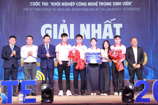 Đà Nẵng AI đa tầng thắng lớn tại cuộc thi Khởi nghiệp Công nghệ lần V