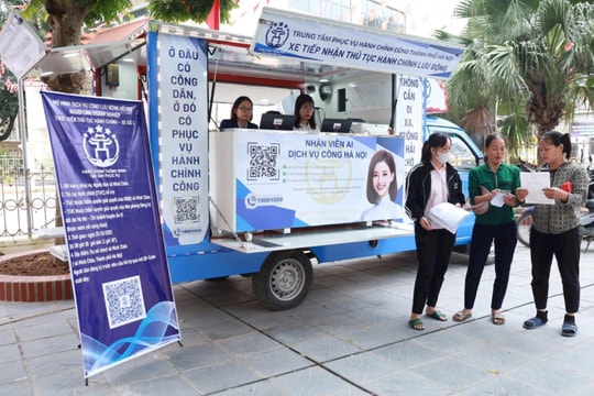 Hà Nội triển khai mô hình “Xe lưu động” tại xã Minh Châu