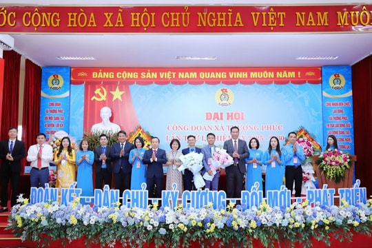 Công đoàn xã Thượng Phúc vững bước cùng người lao động