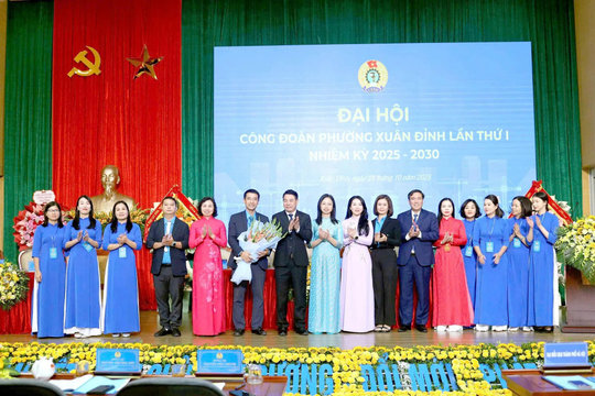 Công đoàn phường Xuân Đỉnh quyết tâm đổi mới vì người lao động