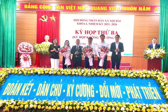 Ông Nguyễn Ngọc Tân được bầu làm Phó Chủ tịch UBND xã Nội Bài