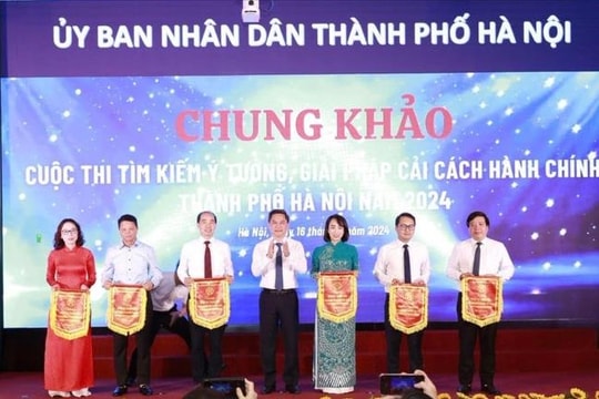 Hà Nội tìm kiếm sáng kiến cho cải cách hành chính