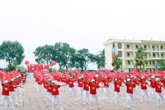 Hơn 600 vận động viên tham gia Đại hội thể dục - thể thao xã Trần Phú