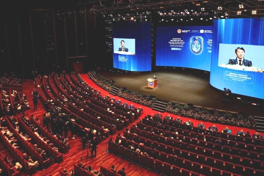 Toàn cảnh phiên Bế mạc Lễ mở ký Công ước Hà Nội