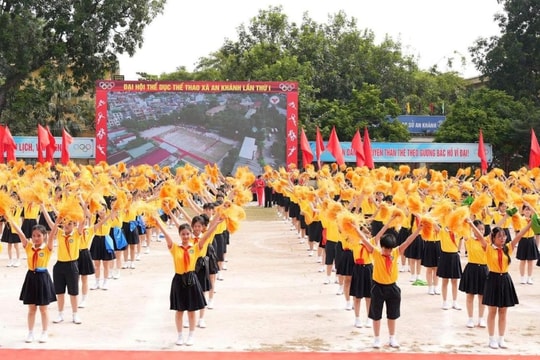 Xã An Khánh khai mạc Đại hội thể dục - thể thao lần thứ I