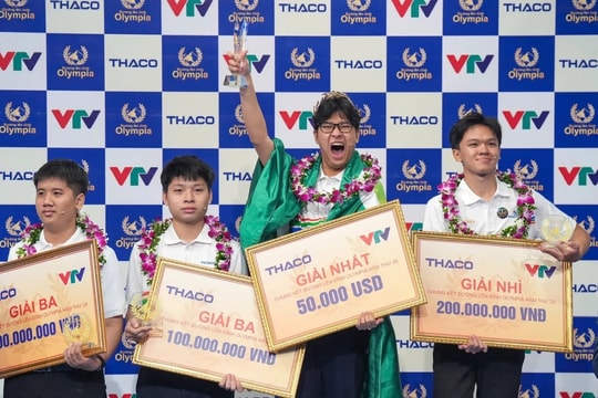 Quán quân Đường lên đỉnh Olympia 2025 Trần Bùi Bảo Khánh - Niềm tự hào của học sinh Thủ đô