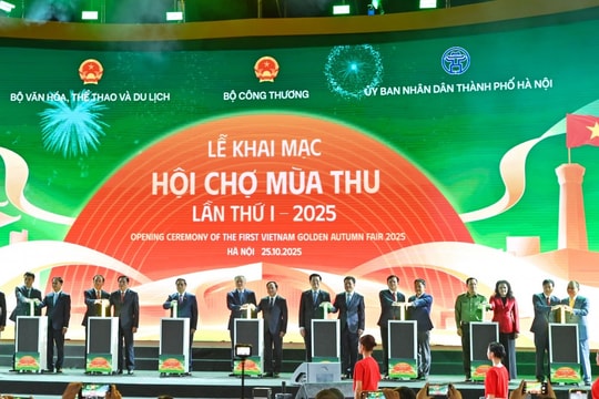 Hội chợ Mùa Thu lần thứ nhất - năm 2025 Biểu tượng kết tinh của tinh thần đoàn kết, sáng tạo