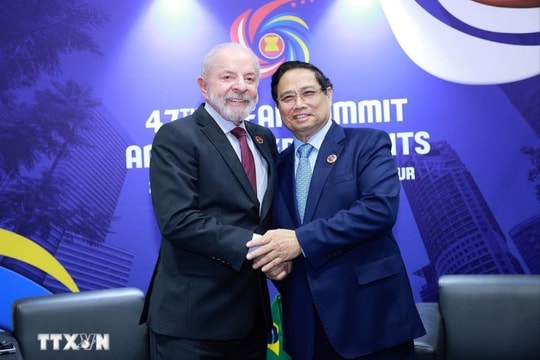 Thủ tướng Phạm Minh Chính gặp lãnh đạo các nước Campuchia, Canada và Brazil