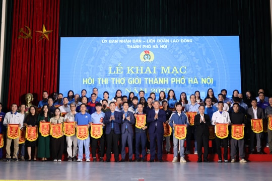 Lan tỏa phong trào “Lao động giỏi - Lao động sáng tạo” từ Hội thi thợ giỏi Thủ đô 2025