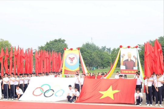 Đại hội thể dục - thể thao xã Mê Linh tổ chức 10 nội dung thi đấu