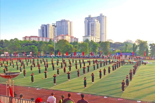 Đại hội TDTT phường Hoàng Liệt thu hút hơn 2.000 vận động viên