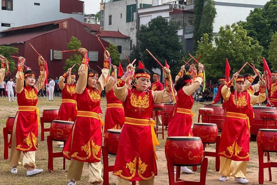 Sôi nổi Đại hội Thể dục thể thao phường Xuân Phương