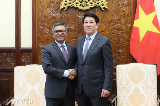 Chủ tịch nước tiếp Đại sứ Indonesia và Singapore đến chào từ biệt