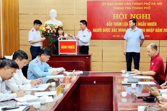 Hà Nội: 56 người được xác minh tài sản thu nhập năm 2025