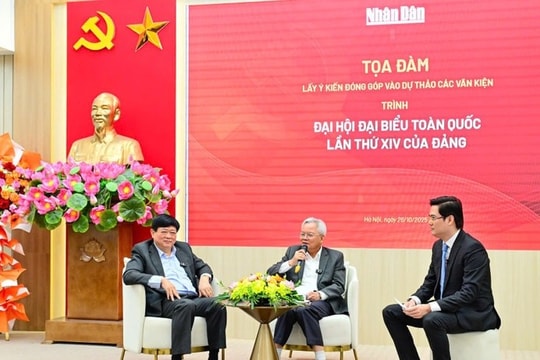 Nhiều điểm mới trong lấy ý kiến đóng góp vào dự thảo văn kiện Đại hội XIV của Đảng