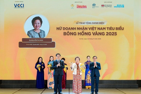 Sáu lần được vinh danh “Bông Hồng Vàng” - Dấu ấn tỏa sáng của Madame Nguyễn Thị Nga