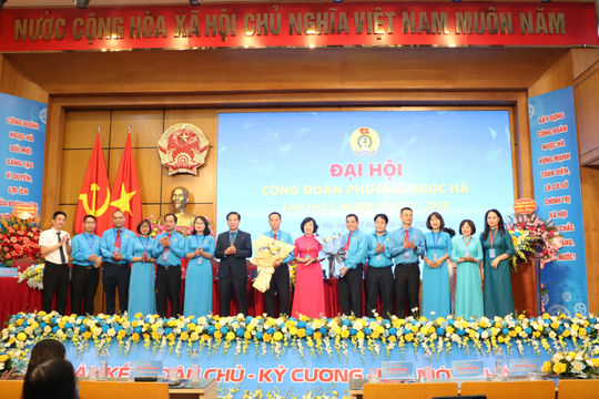 Đại hội Công đoàn phường Ngọc Hà lần thứ I, nhiệm kỳ 2025-2030: “Đoàn kết - Dân chủ - Kỷ cương - Đổi mới - Phát triển”