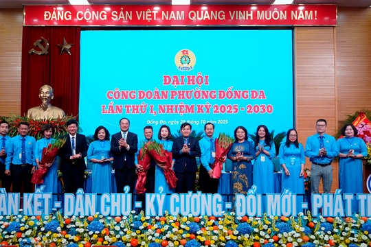 Đại hội Công đoàn phường Đống Đa lần thứ I thành công tốt đẹp