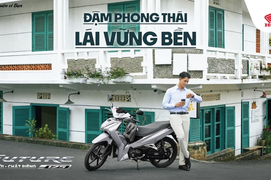 Honda Việt Nam ra mắt Future 125 FI 2026 mới - Đậm phong thái, lái vững bền