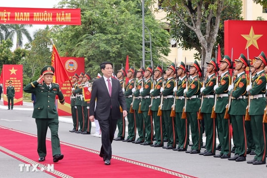 Chủ tịch nước: Xây dựng lực lượng vũ trang Quân khu 3 cách mạng, chính quy, tinh nhuệ, hiện đại