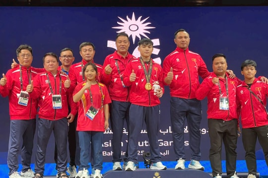 Lực sĩ Nguyễn Thành Duy giành Huy chương vàng, phá kỷ lục tại Đại hội Thể thao Trẻ châu Á 2025