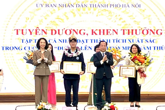 Hà Nội tuyên dương nhà vô địch Đường lên đỉnh Olympia năm thứ 25